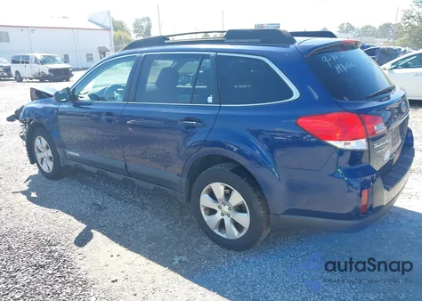 2011 Subaru Outback 2.5I Premium z USA, uszkodzony, nr VIN 4S4BRBCC8B3415077